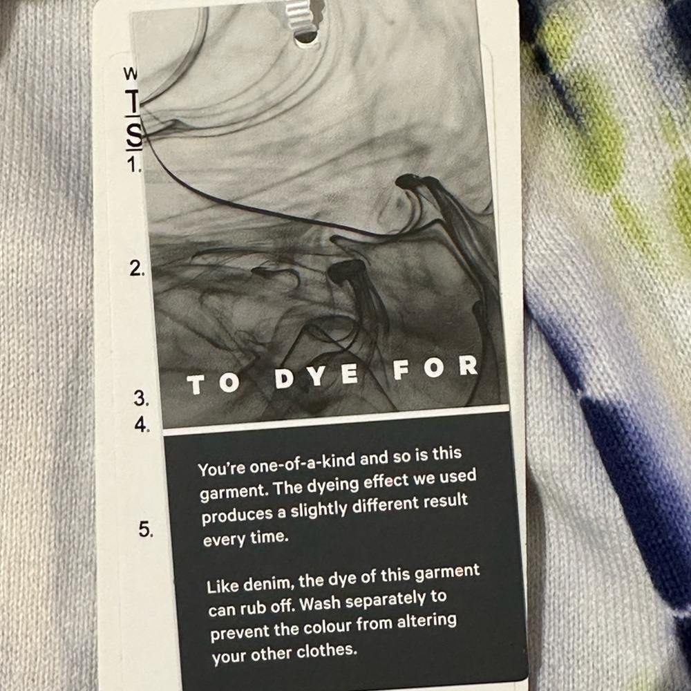 Lululemon Tie Dye Crewneck Sweater - Picture 6 of 7